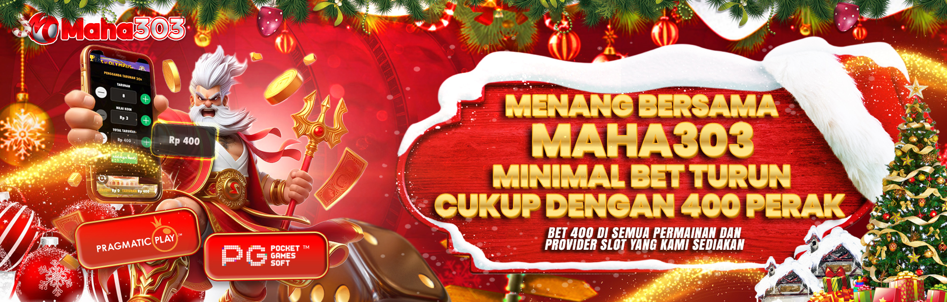 MINIMAL BET RP 400 PERAK