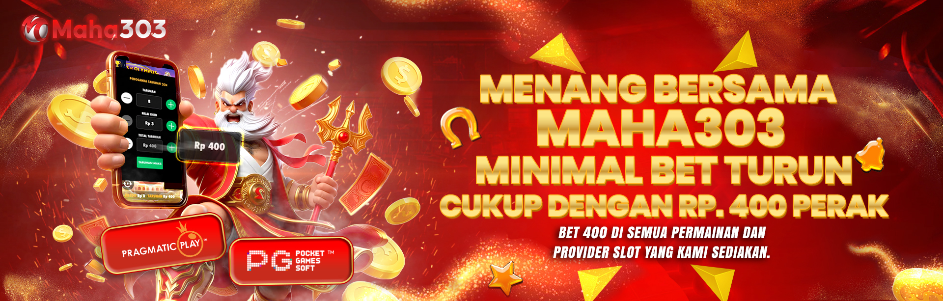 MINIMAL BET RP 400 PERAK