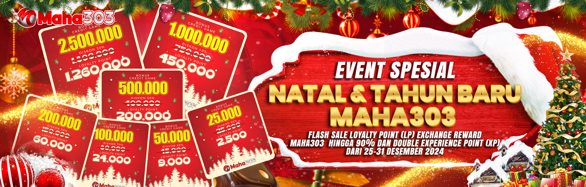 EVENT SPESIAL NATAL DAN TAHUN BARU 