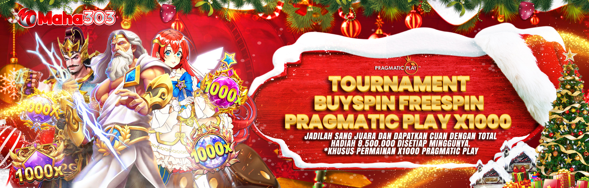 TOURNAMENT BUY FREESPIN PRAGMATIC PLAY X1000