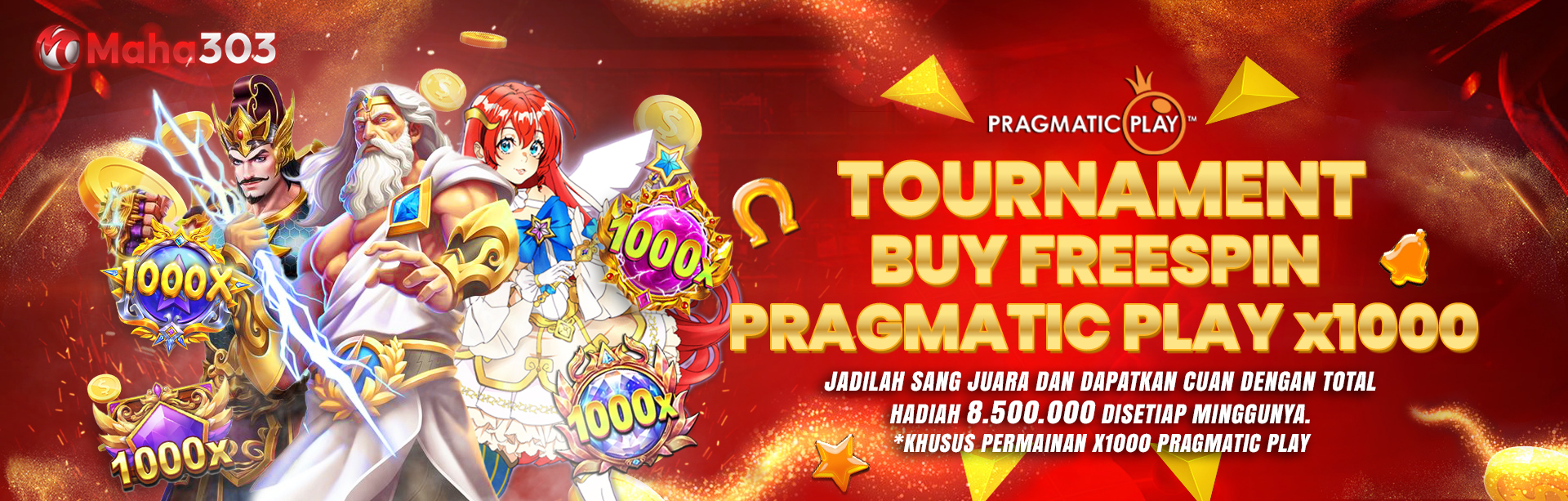 TOURNAMENT BUY FREESPIN PRAGMATIC PLAY X1000