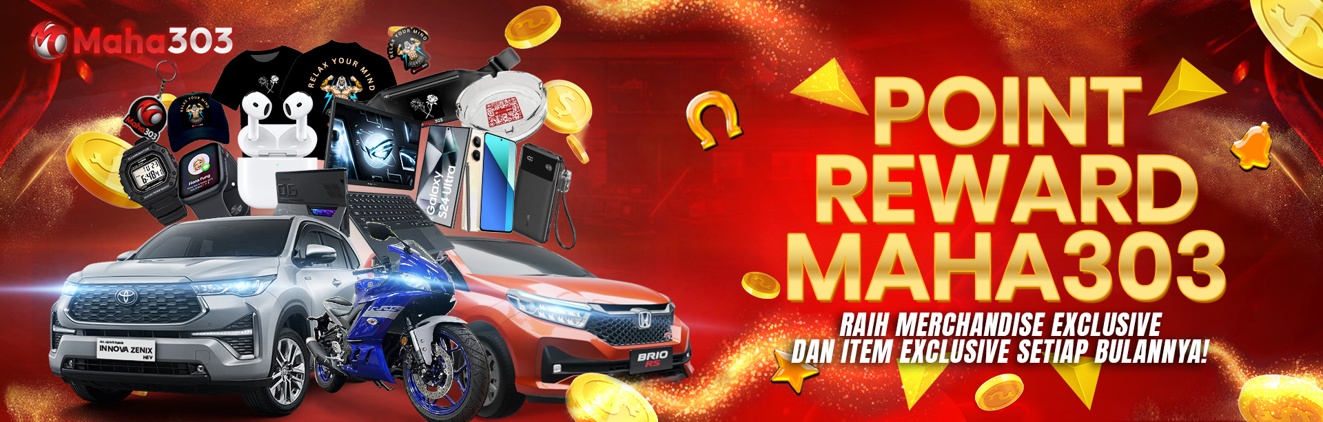 POINT REWARD MAHA303