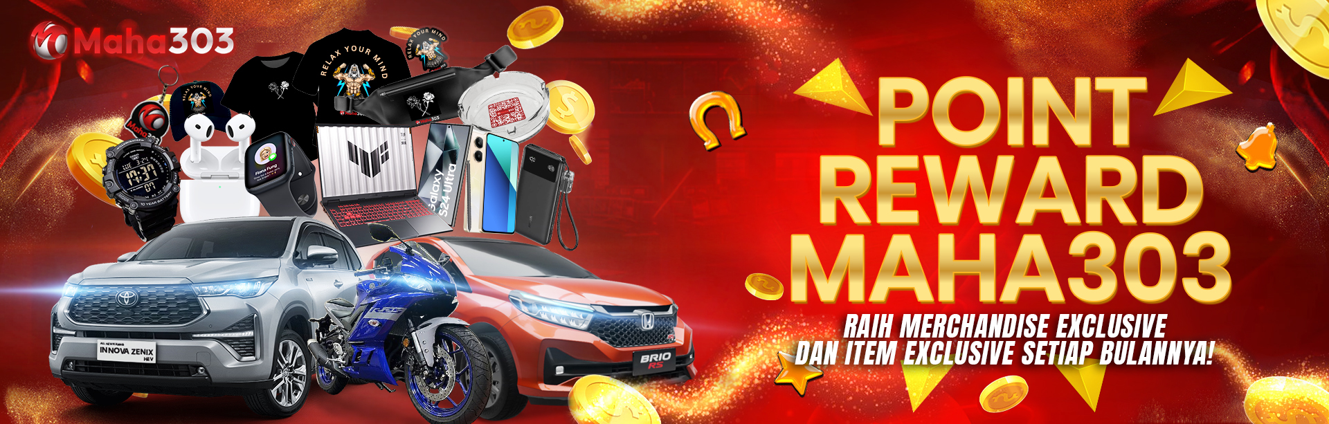 POINT REWARD MAHA303