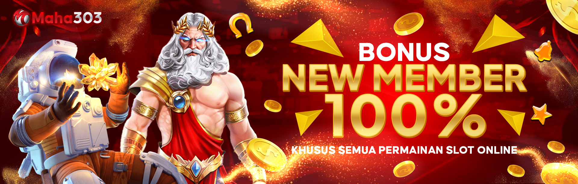 BONUS NEW MEMBER SLOT 100%	