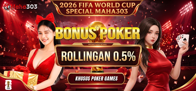 BONUS MINGGUAN POKER	
