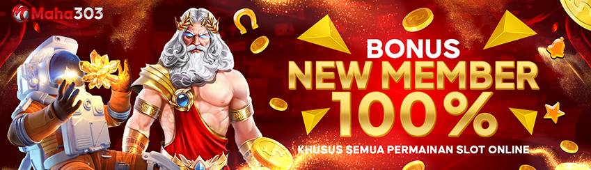 PASTI UNTUNG DENGAN BONUS NEW MEMBER 100% !	